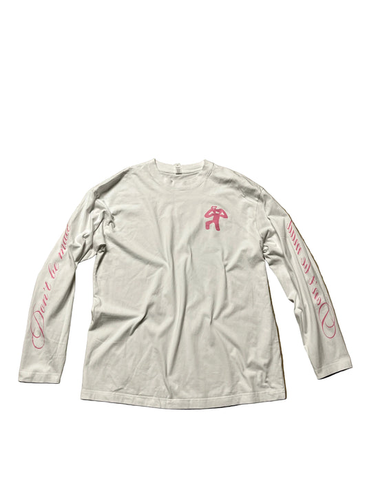 Don't Be Mad Long Sleeve White